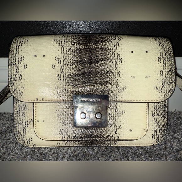 Michael Kors snake Sloan shoulder crossbody bag - Picture 3 of 16